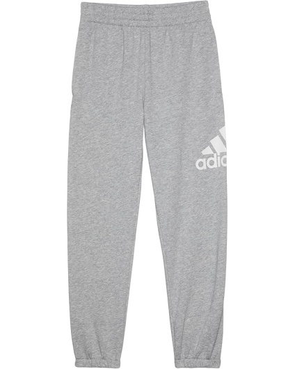 adidas Kids Флисовые джоггеры Essential Heather Graphic (для больших детей)