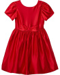 Satin Tulip Sleeve Dress (Toddler/Little Kids/Big Kids)