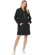 Reversible Palm Voyage Long Sleeve Short Dress