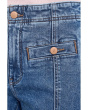 Ella Denim Button Welt Pocket Shorts