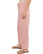 Hattie High-Rise Crop Barrel in Sulfur Sparkling Rose