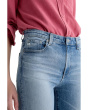Saige Mid-Rise Wide Leg in Helios