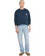 Embroidery Chest Patch Sweatshirt