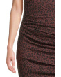 Reign Knife Neck Midi Pleated Dress
