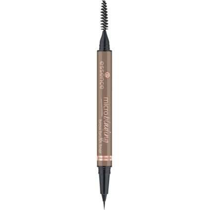 Essence Микроблейдинг для бровей, кисточка для бровей 03 нейтрально-коричневого цвета - 0,6 мл
