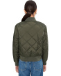 Diamond Quilted Sherpa Lined Bomber