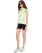 Plum Sleeveless Print Top