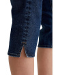 Maisie Pull-On Denim Capri in Hyacinth