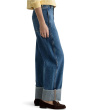 Mercer High-Rise Cuffed Barrel Jeans in 11 Years Enrich