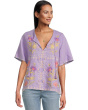 Ruffle Sleeve Field Blouse