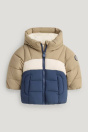 C&A Куртка для малышей Barchen с капюшоном - подкладка 2260837 бежевый / синий