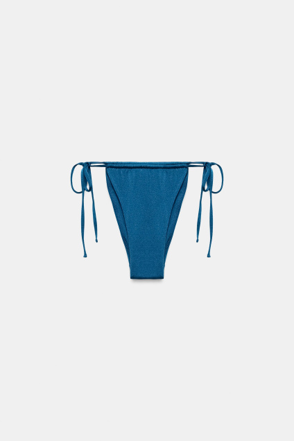 Zara ПРОСТЫЕ БРЮКИ-БИКИНИ С БАНТАМИ 498023462-400-1