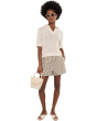 Mesh Polo Sweater
