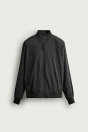 Zara ФУНКЦИОНАЛЬНАЯ КУРТКА-БОМБЕР черного цвета