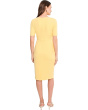 Mini Bow Front Sheath Dress