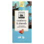 Endangered Species Chocolate, Темный шоколад с клюквой и миндалем, 72% какао, 85 г (3 унции)