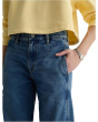 Mercer High-Rise Cuffed Barrel Jeans in 11 Years Enrich