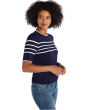 Short Sleeve Crew Neck Sweater