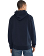 Leather-Pony Double-Knit Hoodie