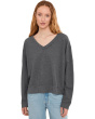 Long Sleeve V-Neck Sweatshirt
