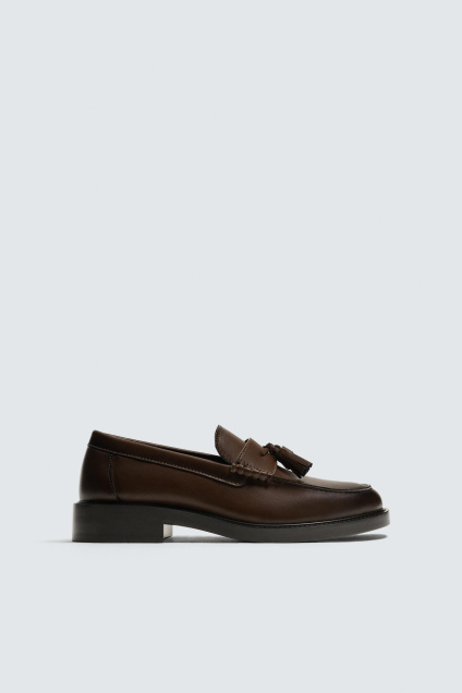 Zara ЭЛЕГАНТНЫЙ МОКАСИН С ДЕКОРАТИВНОЙ ЗАСТЕЖКОЙ 495698329-700-39