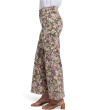 Mia Palazzo Ankle Jeans in Earth Blooms