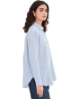 Organic Handkerchief Linen Classic Collar Long Shirt