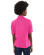 Short Sleeve Scallop Trim Top