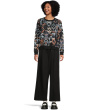Petite High-Rise Wide Leg Pleated Trousers