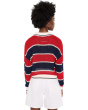 Alexa Rugby Stripe Polo Pullover