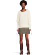 Long Sleeve Boat Neck Dolman Sweater