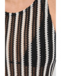 Cabo High Neck Stripe Dress