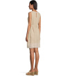 Two Palms Embroidered Sleeveless Shift Dress