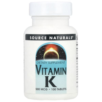 Source Naturals, Витамин К, 100 таблеток