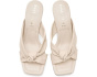 Knotted Heeled Sandal