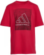 adidas Kids Футболка для баскетбольной площадки (Большой ребенок)