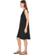 Fine Stretch Jersey Knit V-Neck Dress