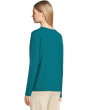 Garment Dye Tees - Long Sleeve V-Neck Knit Top