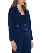 Cropped Blazer Luxe Stretch Suiting