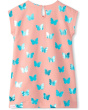 Glitter Butterfly Slouchy Dress (Toddler/Little Kid/Big Kid)