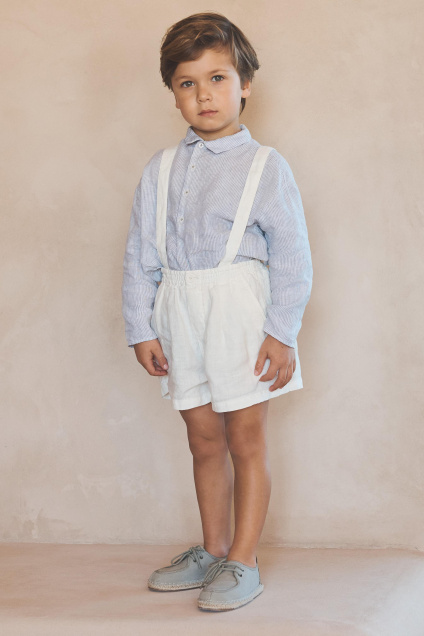 Zara 2-5 ЛЕТ/ РУБАШКА В ПОЛОСКУ ИЗ 100% ЛЬНА - ОГРАНИЧЕННАЯ СЕРИЯ 529321290-104-24