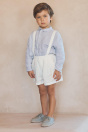 Zara 2-5 ЛЕТ/ РУБАШКА В ПОЛОСКУ ИЗ 100% ЛЬНА - ОГРАНИЧЕННАЯ СЕРИЯ 529321290-104-24