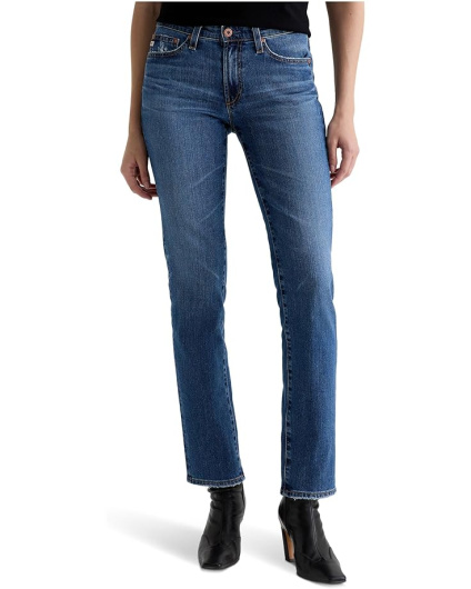 AG Jeans Женская модель Sandra с низкой посадкой Slim Straight In 15 Years Prague