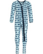 Kickee Pants Kids Футболка с принтом и двухсторонней застежкой-молнией (для младенцев)