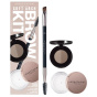 Anastasia Beverly Hills Краска для бровей Soft Arch Brow Kit Medium Brown - мини-заморозка бровей 2,5 гр. + пудра для бровей Duo 2x0,8 гр. + кисть 7B - 4,1 г