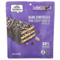 Little Secrets, Mini Crispy Wafers, темный шоколад с морской солью, 100 г (3,5 унции)