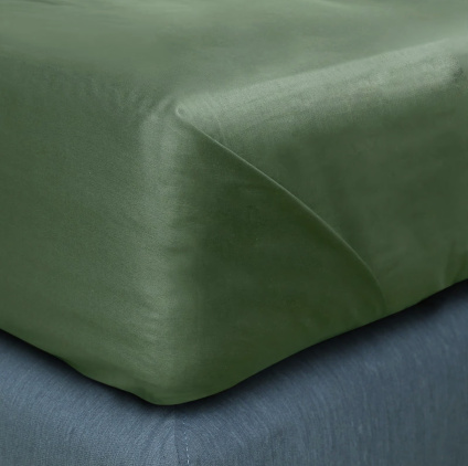 BettwarenShop Satin Haustuch Bettlaken 240x280 cm