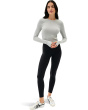 Louise Rib Long Sleeve Crop