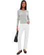 The Dean Easy Straight Jean in Tile White