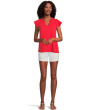 Sleeveless Ruffle Top